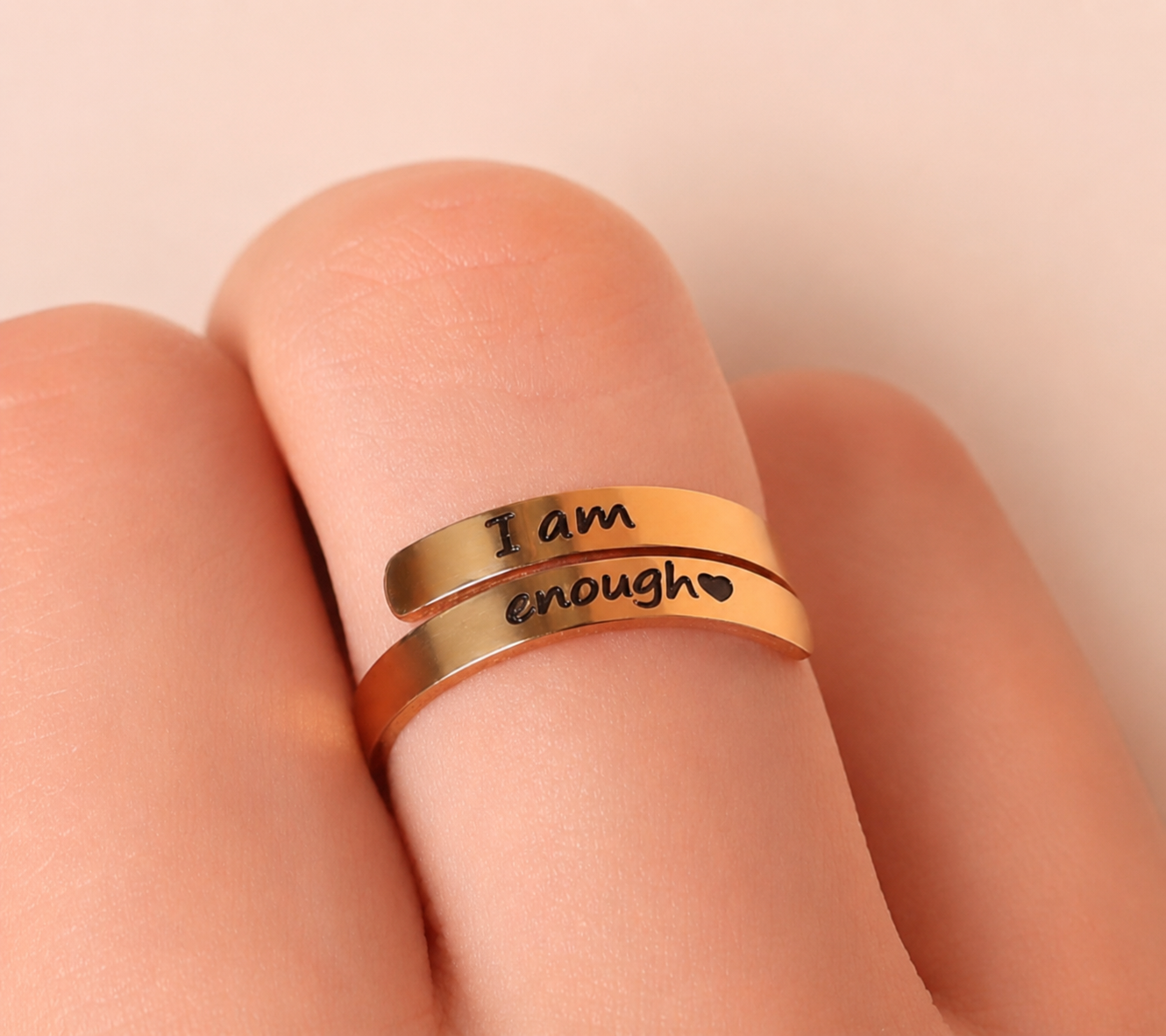I Am Enough Ring