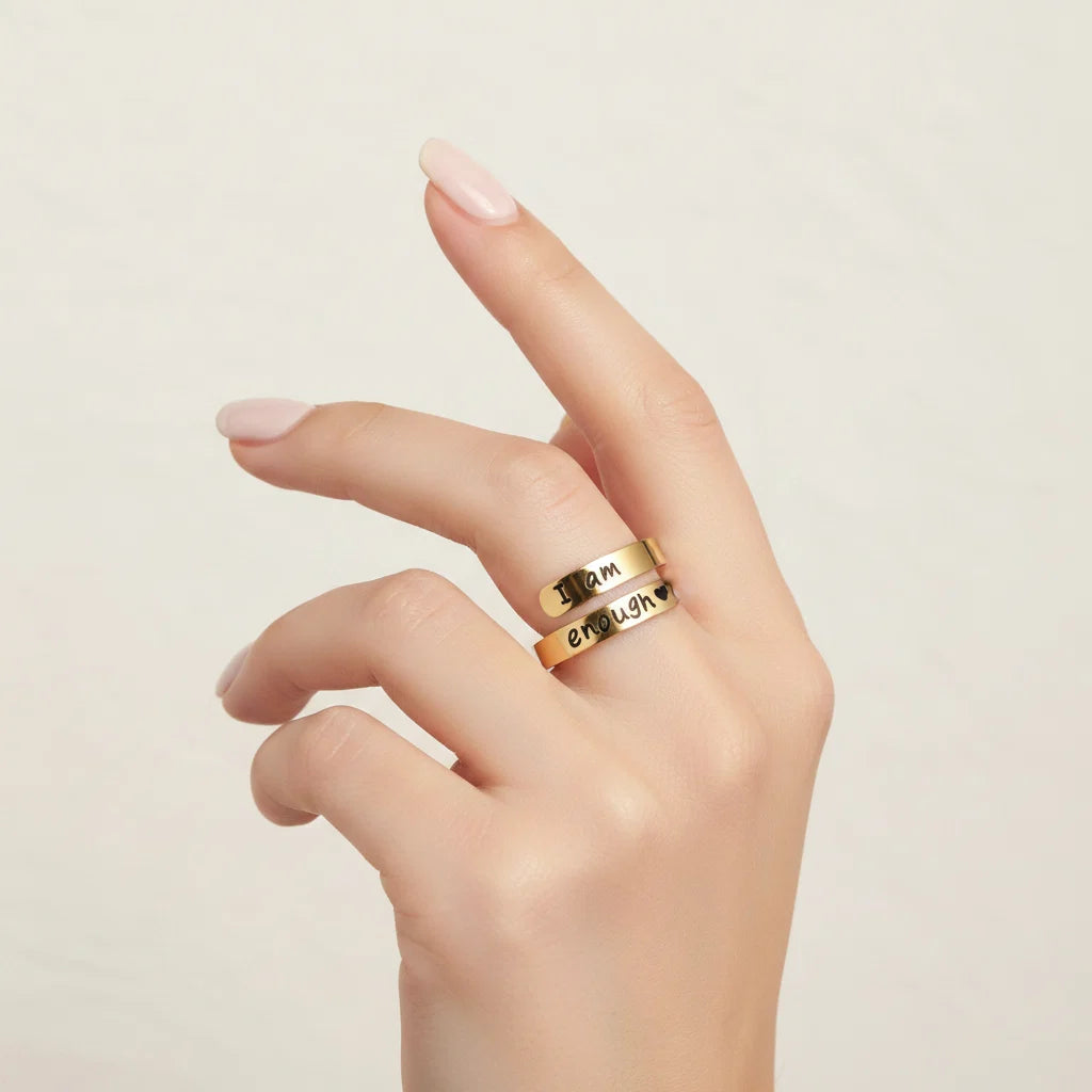 I Am Enough Ring